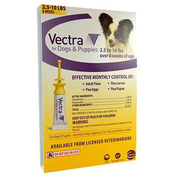 Vectra Topical Solution for Dogs - 6 months