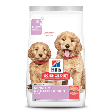 Hill's Science Diet Puppy Sensitive Stomach & Skin Salmon & Brown Rice Recipe Dry Dog Food