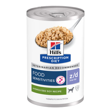 Hill's Prescription Diet z/d Low Fat Hydrolyzed Soy Recipe - Canned Dog Food