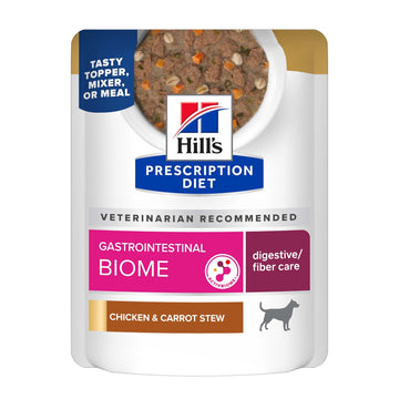Hill's Prescription Diet Gastrointestinal Biome Chicken & Carrot Stew Wet Dog Food