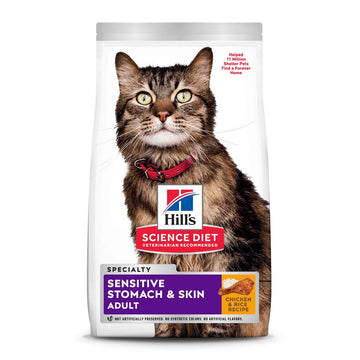 Hill's Science Diet Adult Sensitive Stomach & Skin - Cat Food
