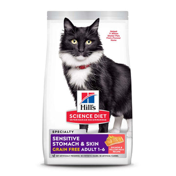 Hill's Science Diet Adult Sensitive Stomach & Skin Grain Free - Cat Food