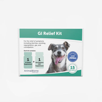 AnimalBiome GI Relief Kit For Dogs (Over 20 Lbs)