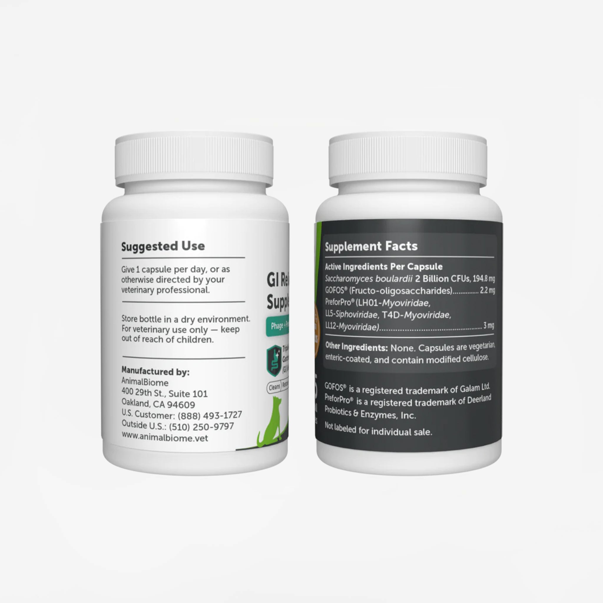 AnimalBiome GI Relief Kit For Dogs (Under 20 Lbs)