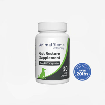 AnimalBiome FMT Gut Restore Capsules For Dogs (Over 20 Lbs)