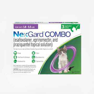 NexGard COMBO for Cats - 3 months (Rx)