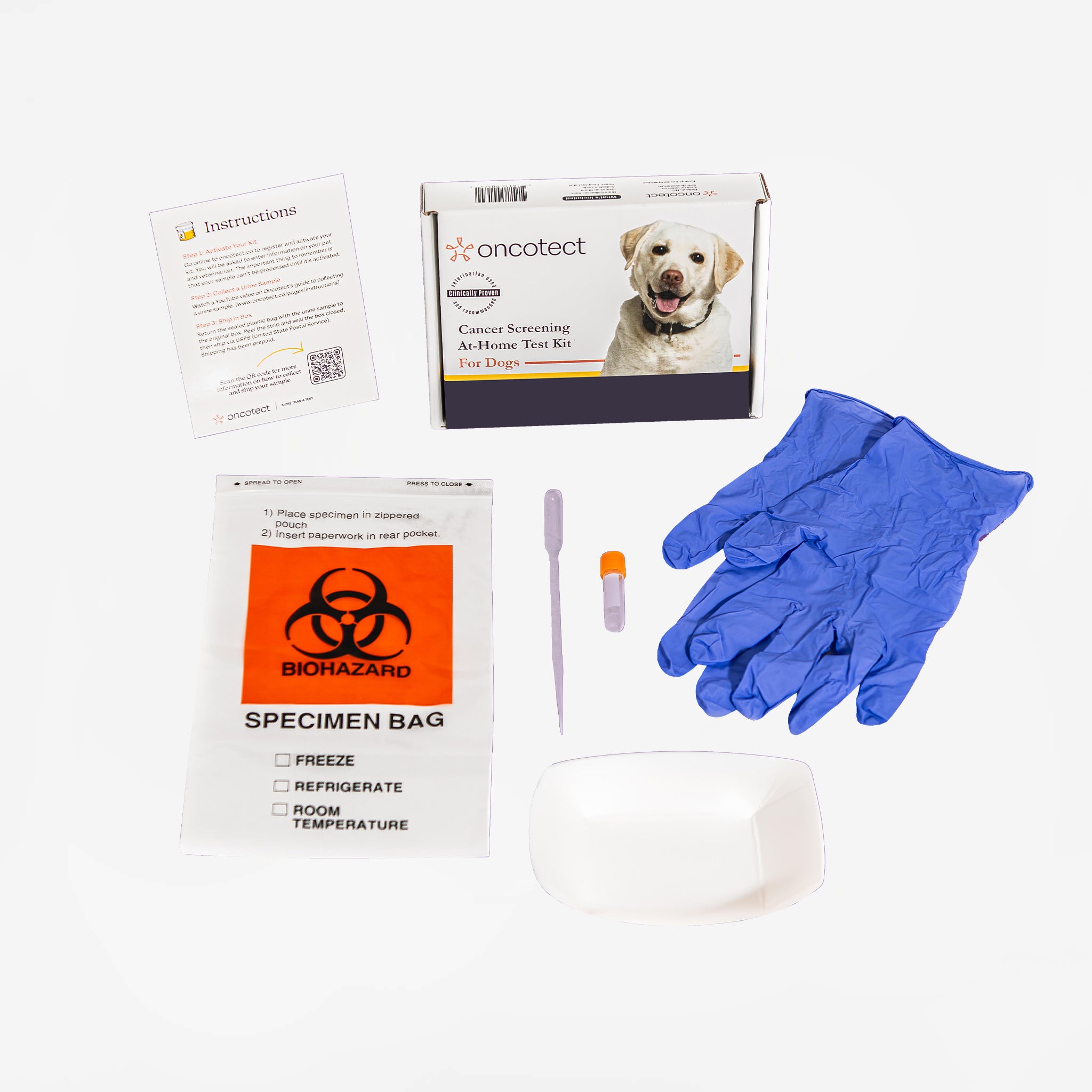 Oncotect Cancer Screening At-Home Test Kit for Dogs