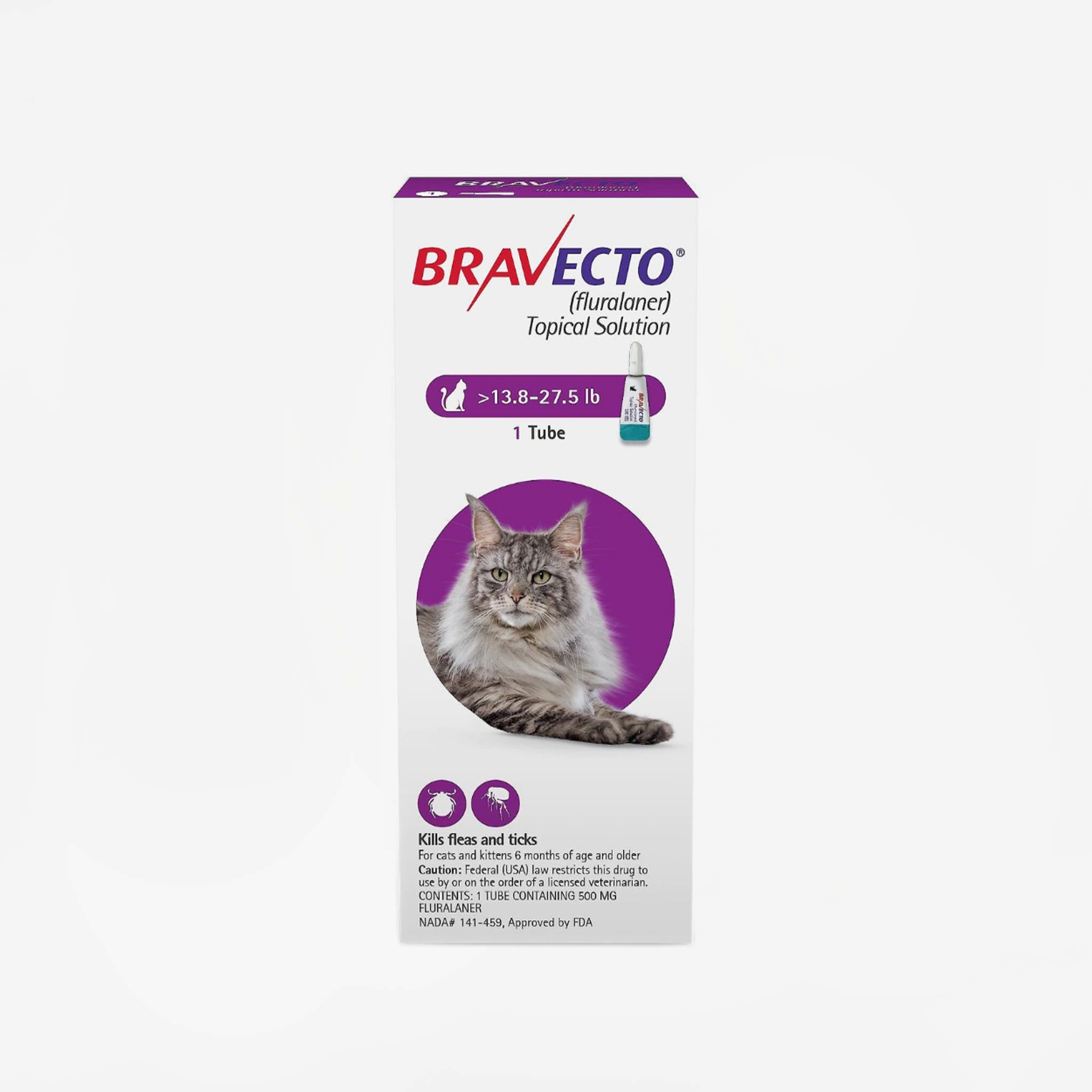Bravecto for Cats 12-week dose (Rx) Dutch
