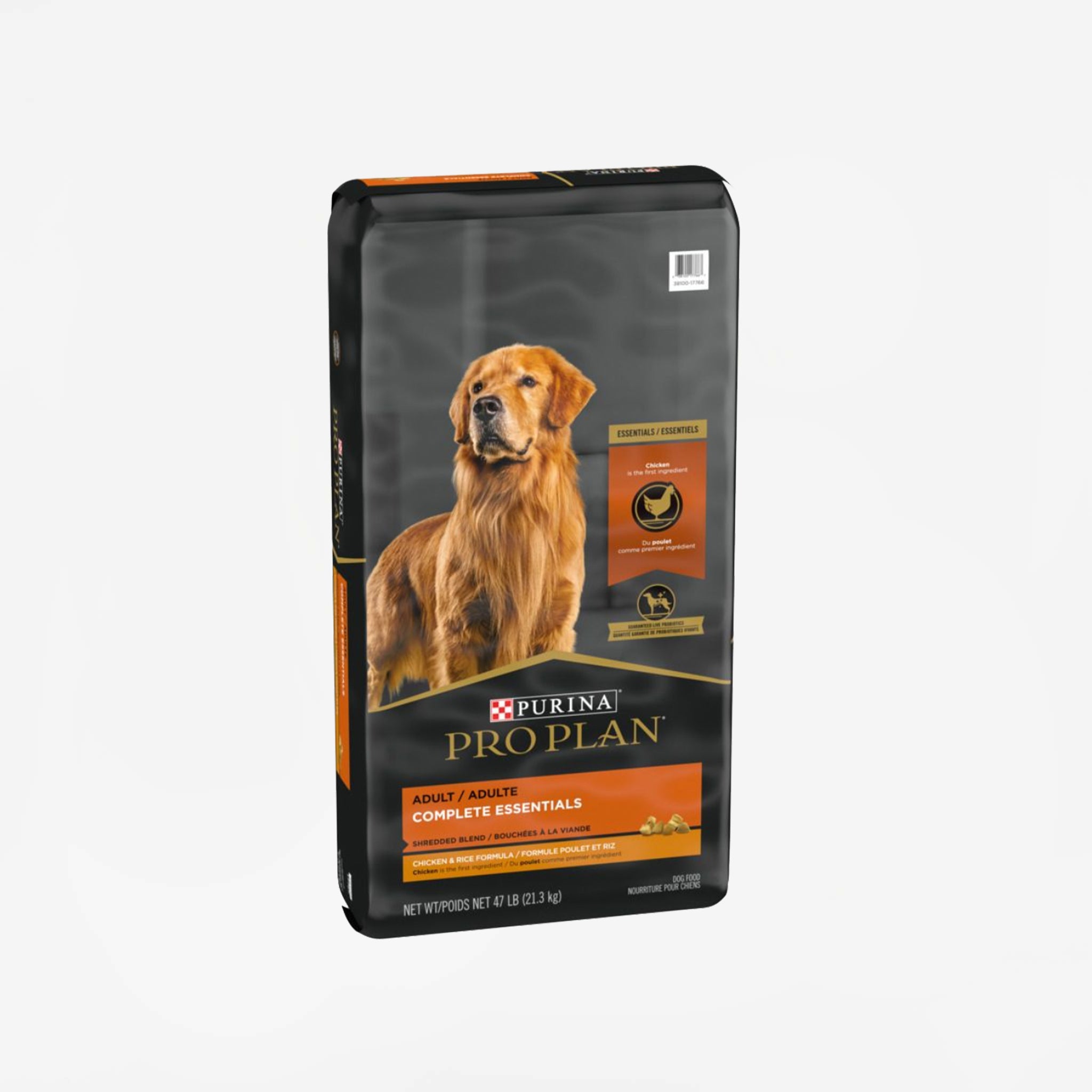 Purina Pro Plan Complete Essentials Adult Shredded Blend Chicken Rice Dog Food