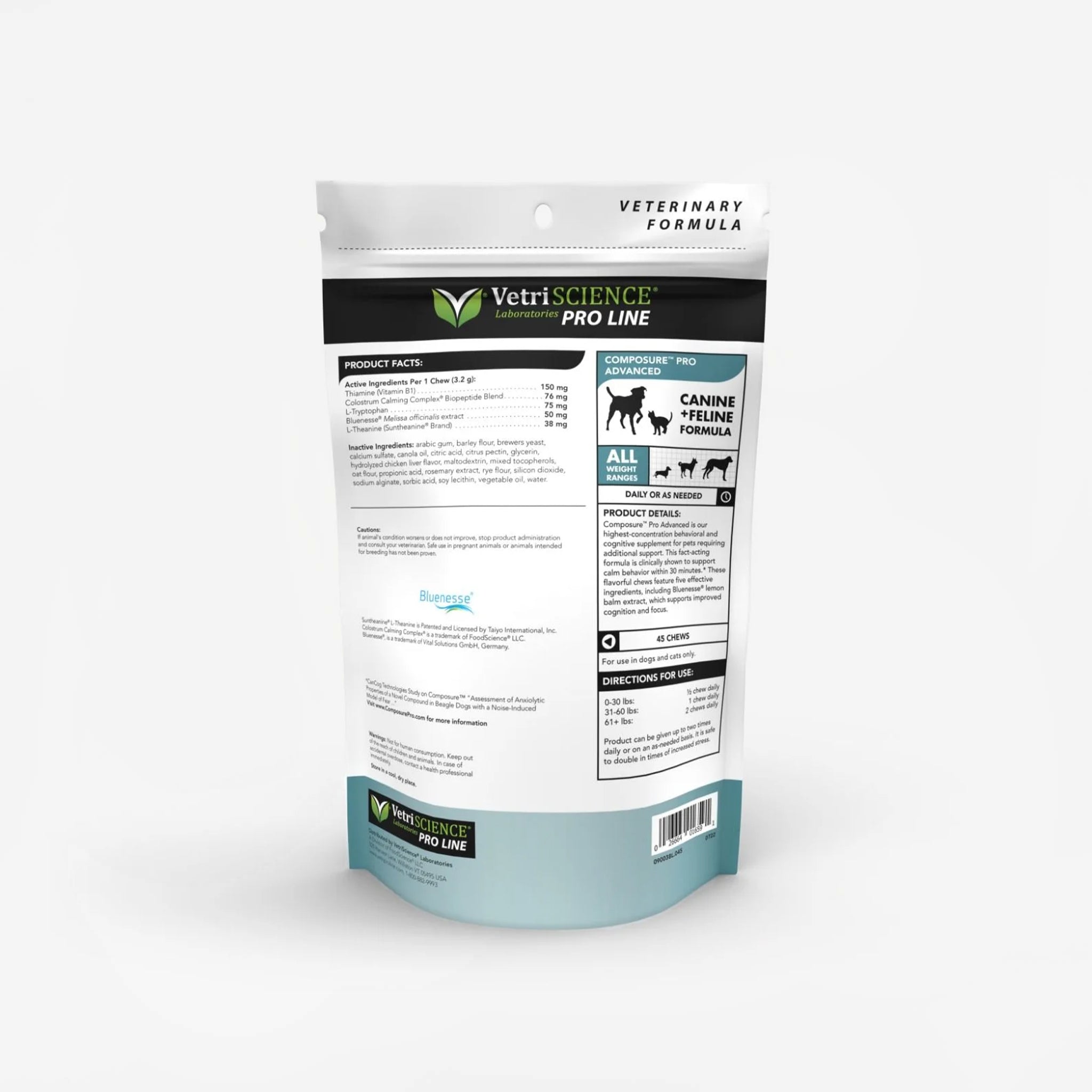 VetriScience Composure Pro Advanced | Dutch