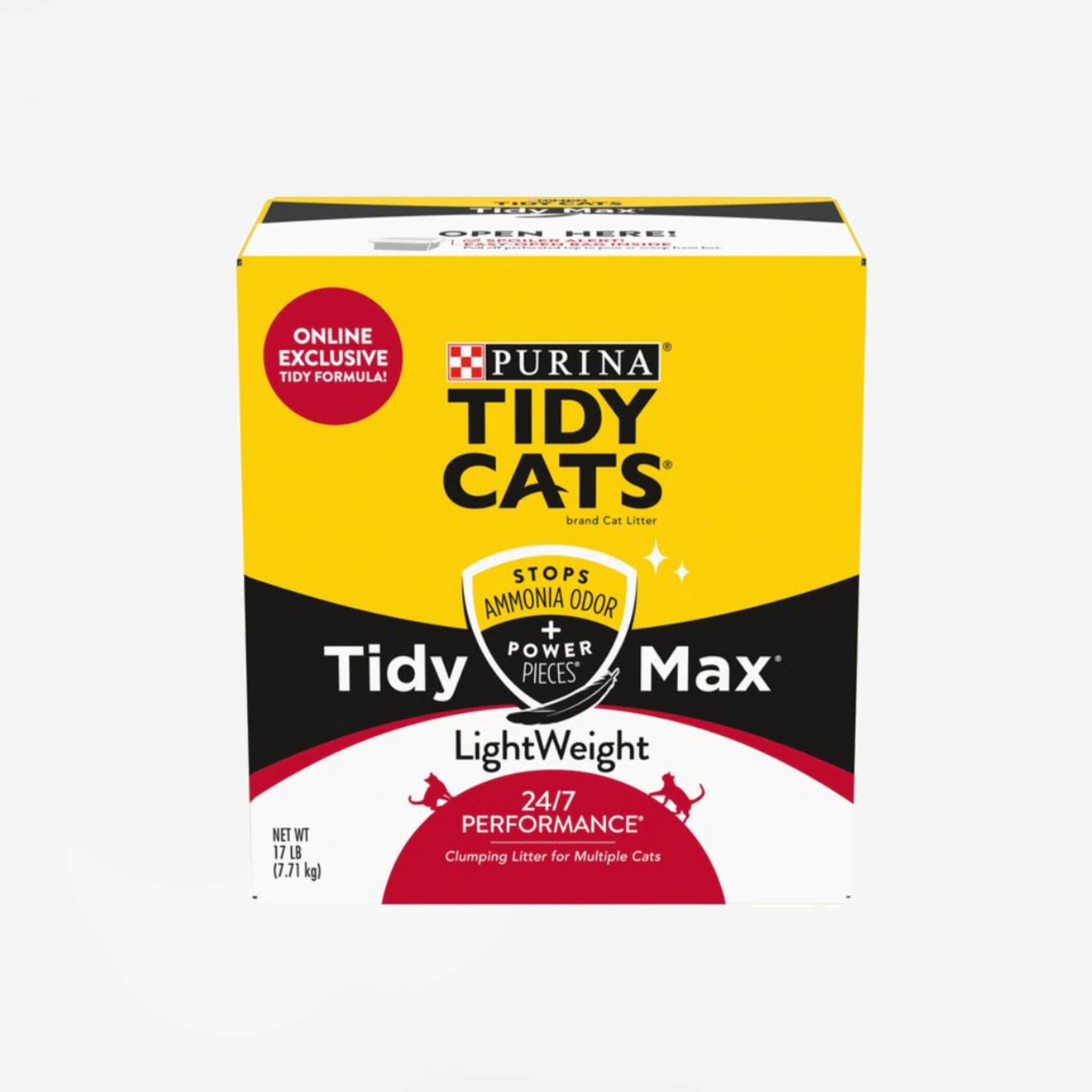Purina Tidy Cats 24/7 Performance Lightweight 17lb Box Dutch