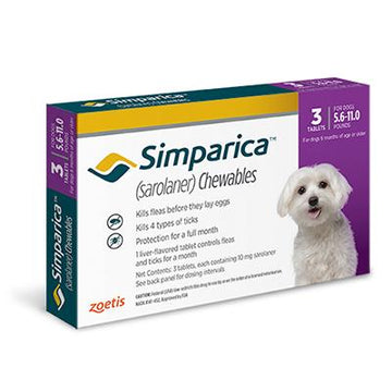 Simparica Chewables - 3 months (Rx)