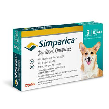 Simparica Chewables - 3 months (Rx)