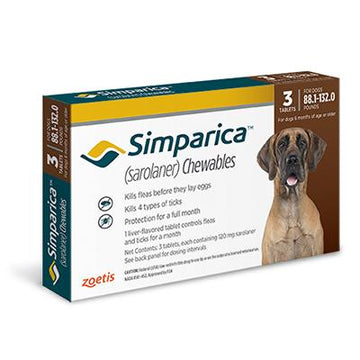 Simparica Chewables - 3 months (Rx)