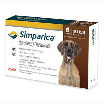 Simparica Chewables - 6 months (Rx)