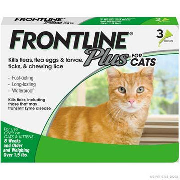 Frontline Plus Topical Solution for Cats - 3 months
