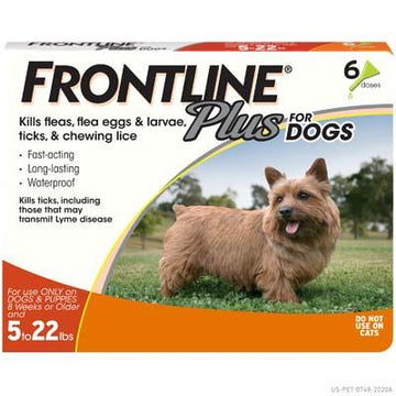 Frontline Plus Topical Solution for Dogs - 6 months