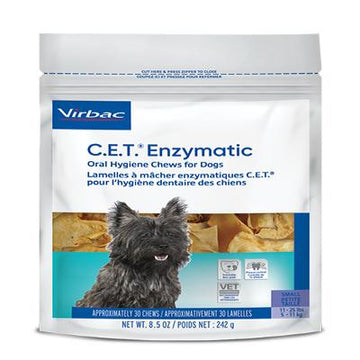 C.E.T. Enzymatic Oral Hygiene Chews for Dogs