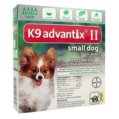 K9 Advantix II for Dogs months Dutch