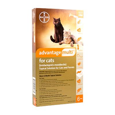Advantage Multi Topical Solution for Cats months (Rx) Dutch
