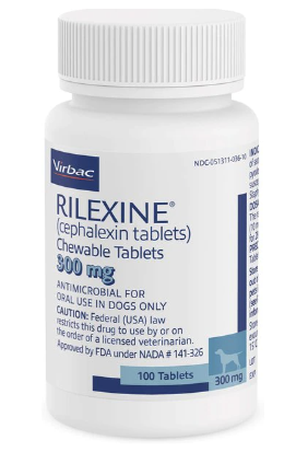Rilexine (Cephalexin) Chewable Tablets (Rx)