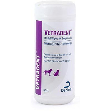 Vetradent Dental Wipes for Cats & Dogs