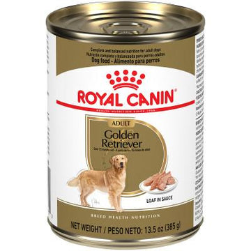Royal Canin Veterinary Breed Health Nutrition Golden Retriever Loaf in Sauce Breed Specific Dog Food