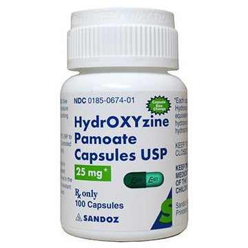 Hydroxyzine Pamoate Capsules (Rx)