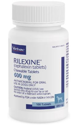 Rilexine (Cephalexin) Chewable Tablets (Rx)