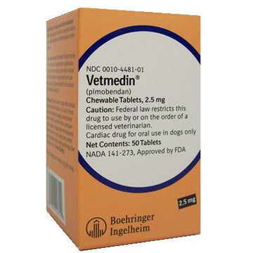 Vetmedin Chewable Tablets (Rx)