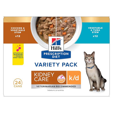 Hill's Prescription Diet k/d Kidney Care Stew Variety Pack - Cat Food