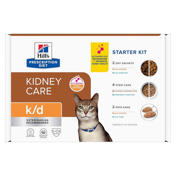 Hill's Prescription Diet k/d Kidney Care Starter Pack - Cat Food