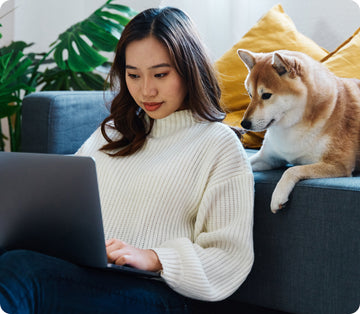 Talk to a vet online anytime, anywhere