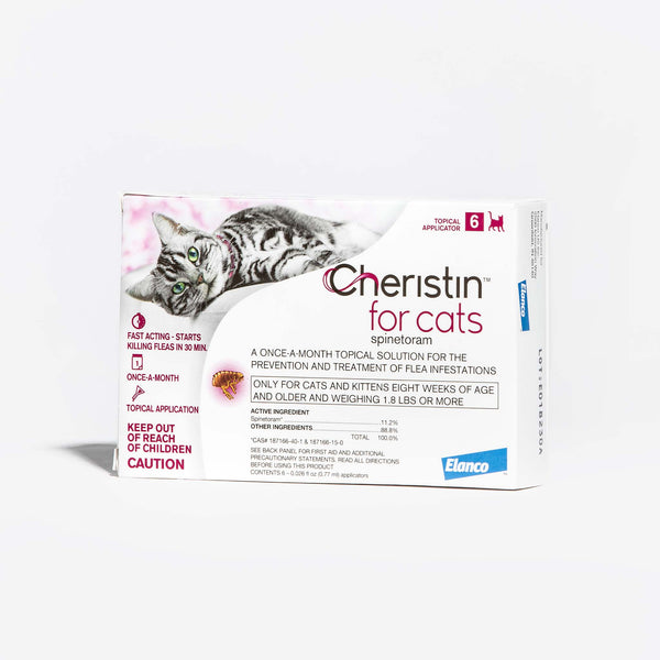 Cheristin Flea Spot Treatment for Cats, over lbs (6 months) Dutch
