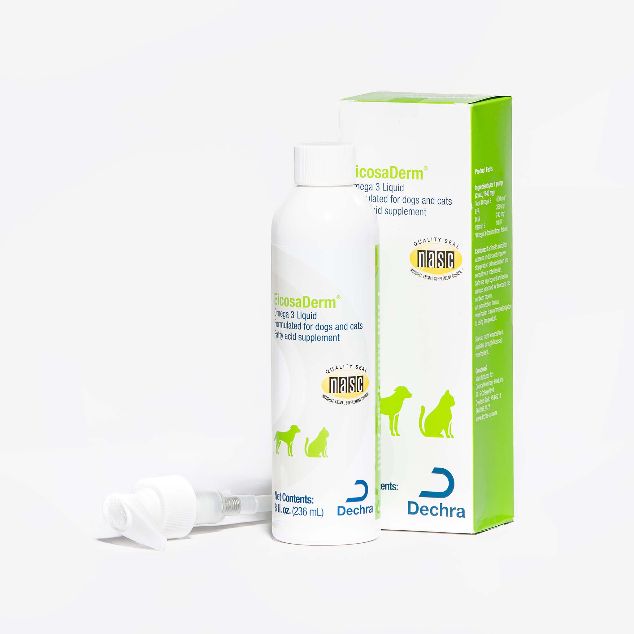 EicosaDerm Omega 3 Liquid for Dogs & Cats Dutch