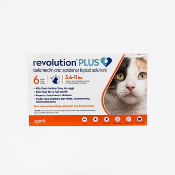 Revolution Plus for Cats - 6 mo. (Rx)