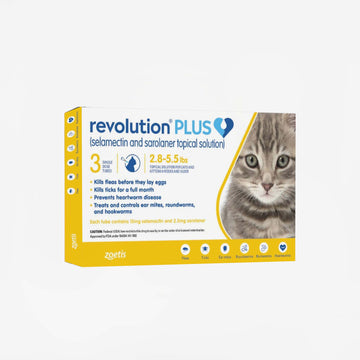 Revolution Plus for Cats - 3 mo. (Rx)