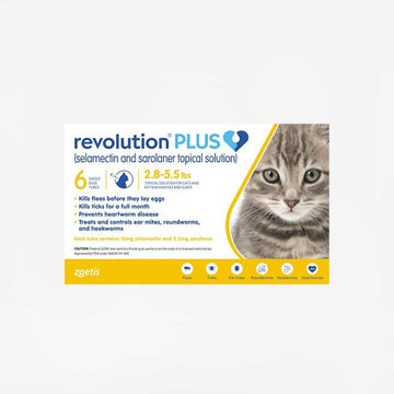 Revolution Plus for Cats - 6 mo. (Rx)