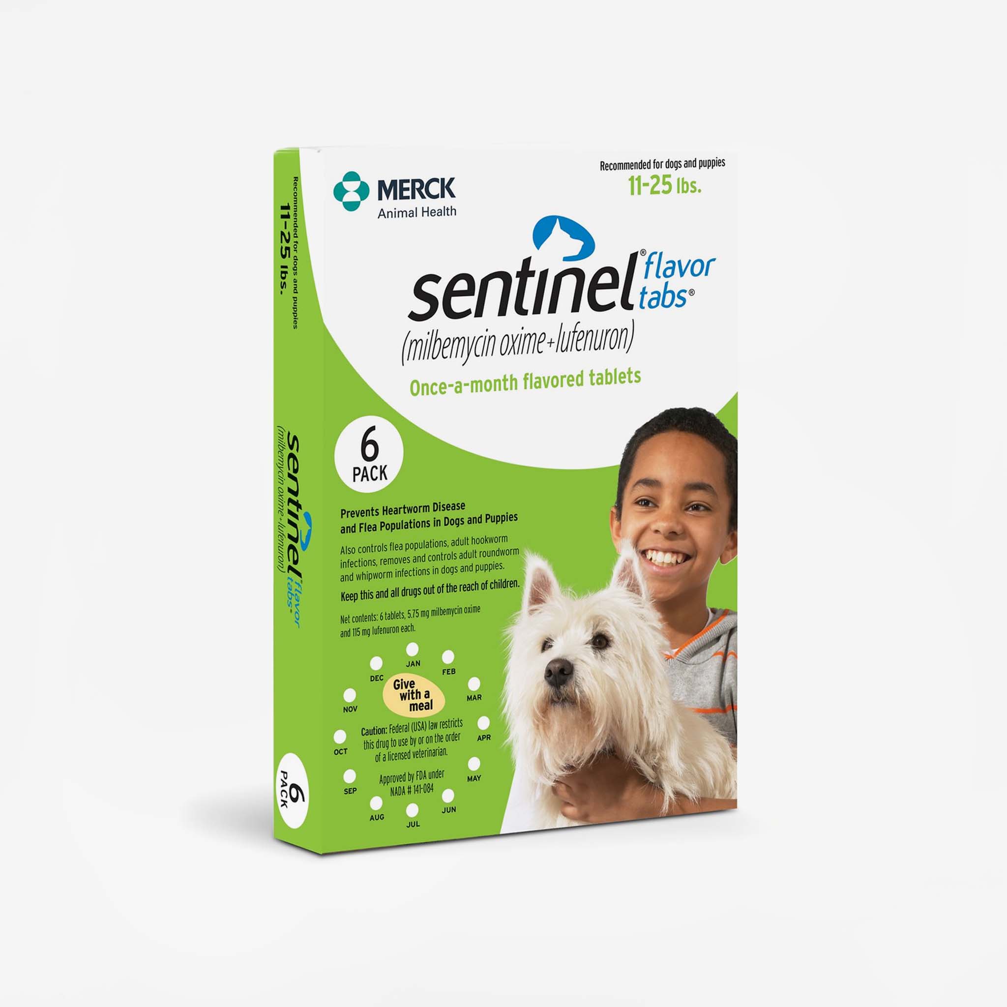 Sentinel for Dogs - 6 months (Rx) | Dutch