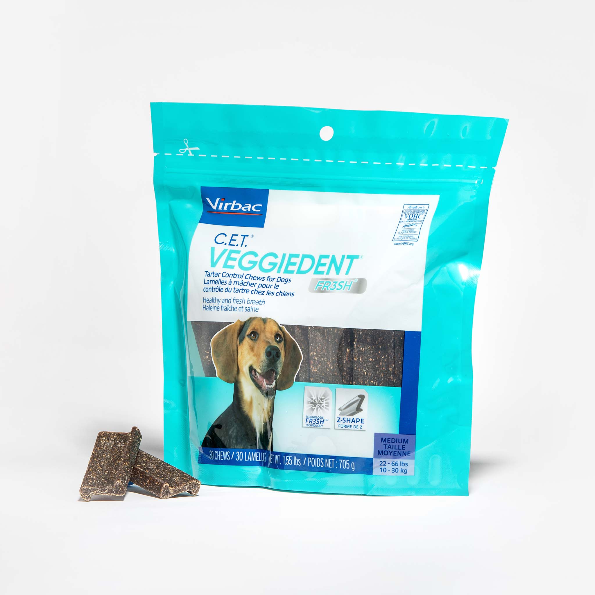 VeggieDent Fr3sh Tartar Control Dog Chews Dutch